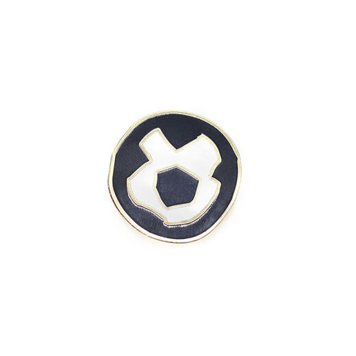 Football enamel badge